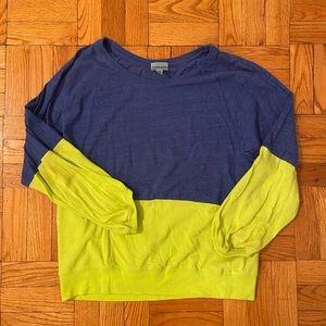 Vintage two tone C&C california long sleeve